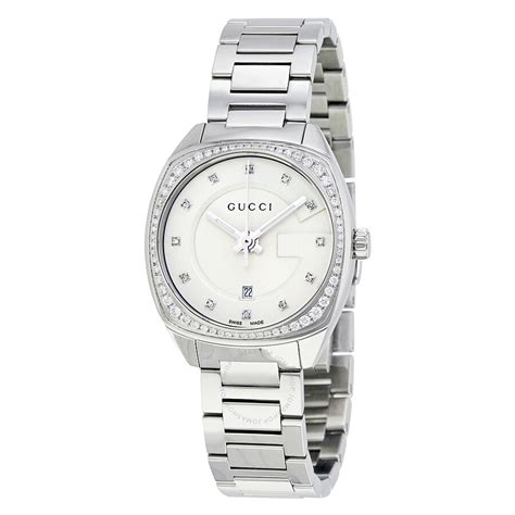 gucci lady watches|gucci diamond watch ladies.